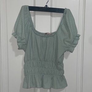 SO Light Green Women's Blouse